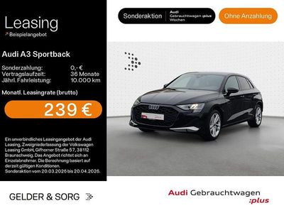 Gebraucht Audi A3 Advanced Plus 150 PS (110 kW) 2025 Mythosschwarz metallic Limousine