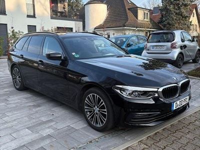 Usata BMW 520 Sport Line 190 CV (139 kW) 2019 Nero Station wagon