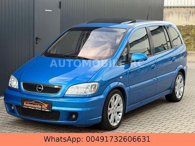 Gebraucht Opel Zafira OPC 192 PS (141 kW) 2002 Blau Van / Kleinbus