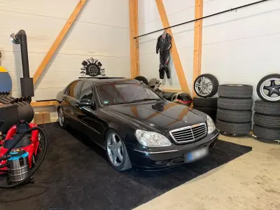 Gebraucht Mercedes S500 AMG 306 PS (225 kW) 1999 Blau Limousine