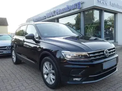 Gebraucht VW Tiguan Highline 150 PS (110 kW) 2018 Schwarz SUV