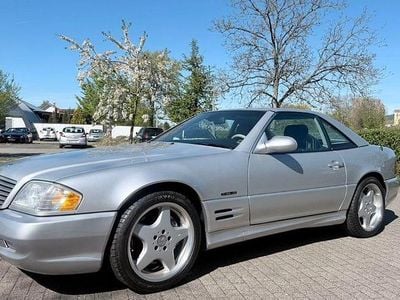 Usata Mercedes SL500 Edition 306 CV (225 kW) 2001 Argento Cabrio