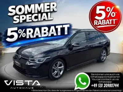 Gebraucht VW Golf VIII R-line 150 PS (110 kW) 2022 Deep black perleffekt Kombi