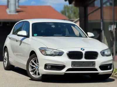 Gebraucht BMW 116 Advantage 116 PS (85 kW) 2016 Weiß Kleinwagen