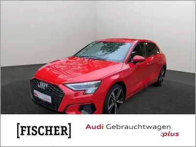 Gebraucht Audi A3 Advanced 150 PS (110 kW) 2021 Rot Limousine