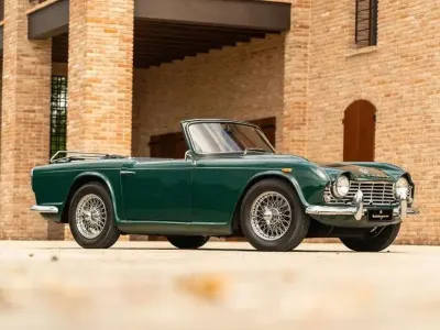 Gebraucht Triumph TR4 101 PS (74 kW) 1964 British racing green Cabrio