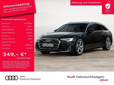 Mythosschwarz metallic Gebraucht 2023 Audi A6 S-Line Kombi | 41.970 € (Fairer Preis)