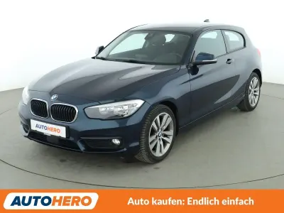 Gebraucht BMW 118 Advantage 136 PS (100 kW) 2017 Blau Kleinwagen
