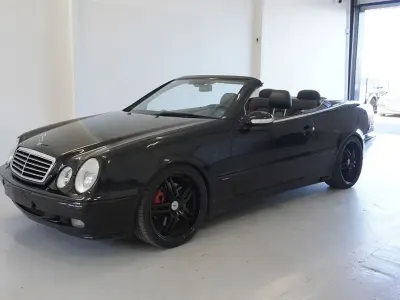 Occasion Mercedes CLK430 AMG 279 PK (205 kW) 2003 Zwart Cabriolet