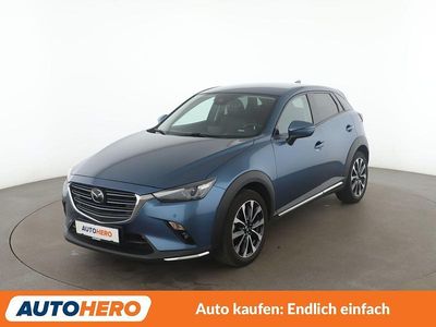 Gebraucht Mazda CX-3 Sports-Line 121 PS (88 kW) 2019 Blau SUV