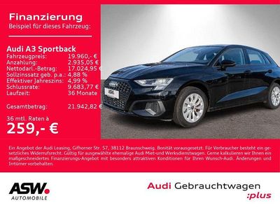 Gebraucht Audi A3 Performance 204 PS (150 kW) 2022 Brillantschwarz Limousine