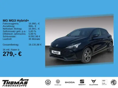 Gebraucht MG MG3 Luxury 102 PS (75 kW) 2025 Schwarz Kleinwagen