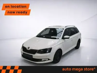 Begagnad Skoda Fabia Style 110 HK (80 kW) 2015 Vit Kombi