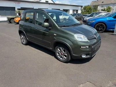 Gebraucht Fiat Panda 4x4 Rock 75 PS (55 kW) 2014 Grün Kleinwagen
