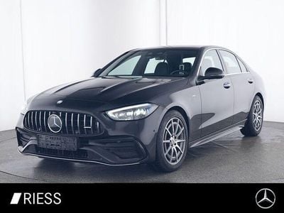 Gebraucht Mercedes C43 AMG AMG 408 PS (300 kW) 2023 Metalliclack obsidianschwarz Limousine