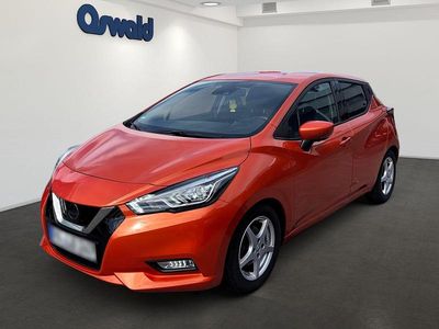 Usata Nissan Micra Tekna 117 CV (86 kW) 2019 Arancione Utilitaria