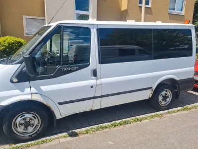 Gebraucht Ford Transit 101 PS (74 kW) 2012 Weiß Van / Kleinbus