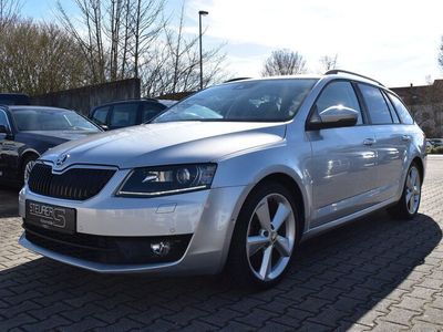 gebraucht Skoda Octavia Combi 2.0 TDI DSG Elegance Navi Xen AHK