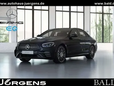 Gebraucht Mercedes E300 AMG 258 PS (189 kW) 2023 Metalliclack obsidianschwarz Limousine