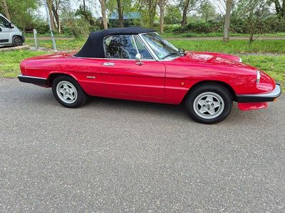 Gebraucht Alfa Romeo Spider 116 PS (85 kW) 1989 Rot Cabrio