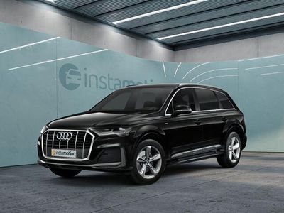 Schwarz Gebraucht 2024 Audi Q7 S-Line SUV | 73.990 € (Etwas zu teuer)