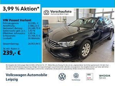 Gebraucht VW Passat Business 150 PS (110 kW) 2023 Schwarz (deep black perleffekt) Kombi