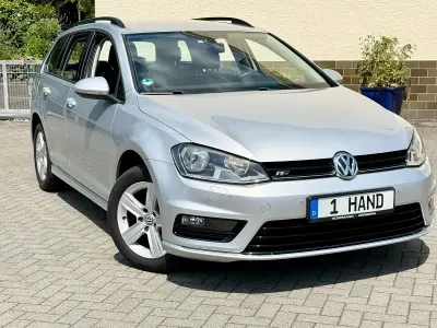 Gebraucht VW Golf VII R-line 125 PS (91 kW) 2015 Silber Kombi