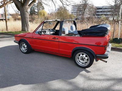 Gebraucht VW Golf Cabriolet 70 PS (51 kW) 1986 Rot Cabrio