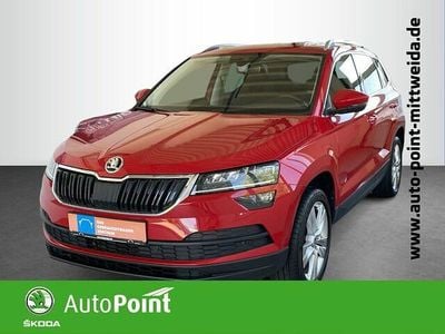 Gebraucht Skoda Karoq Style 116 PS (85 kW) 2017 Rot metallic SUV