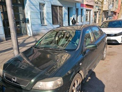 Gebraucht Opel Astra 84 PS (61 kW) 2002 Grün Kleinwagen