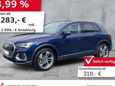 Gebraucht Audi Q3 Advanced Plus 150 PS (110 kW) 2025 Blau SUV