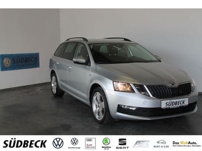 Brilliantsilber (metallic) Gebraucht 2018 Skoda Octavia Clever Kombi | 16.770 € (Etwas zu teuer)