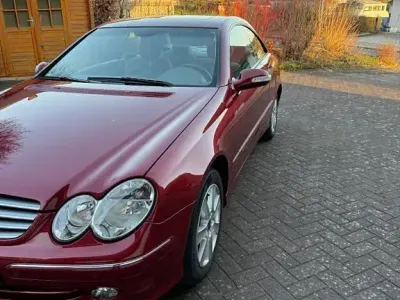 Brugt Mercedes CLK240 170 HK (125 kW) 2003 Rød Coupe