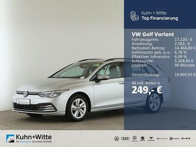 Gebraucht VW Golf VIII Life 150 PS (110 kW) 2021 Silber Kombi