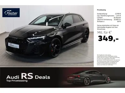 Neu Audi RS3 Sport 400 PS (294 kW) 2025 Schwarz Limousine