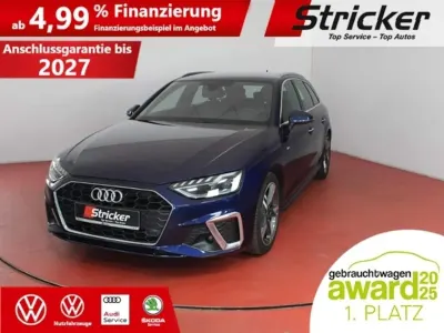 Second-hand Audi A4 S-Line 150 CP (110 kW) 2023 Albastru Break