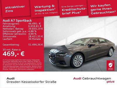 2f sohobraun metallic Gebraucht 2022 Audi A7 Sport Kleinwagen | 46.490 € (Superpreis)
