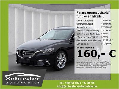 Gebraucht Mazda 6 Nakama 150 PS (110 kW) 2017 Schwarz Kombi