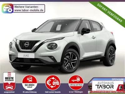 Neu Nissan Juke N-Connecta 114 PS (83 kW) 2025 Weiß metallic SUV