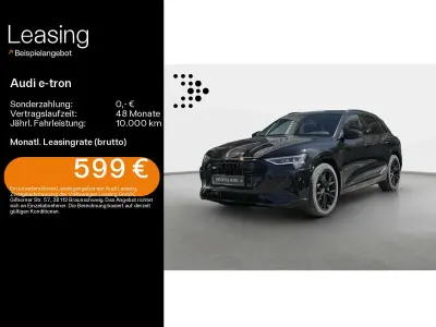 Gebraucht Audi e-tron S-Line 339 kW (462 PS) 2023 Mythosschwarz metallic SUV