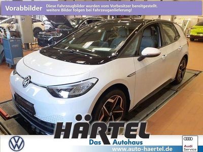 Gebraucht VW ID.3 Pure 110 kW (150 PS) 2022 Gletscherweiss (white), metallic Kleinwagen