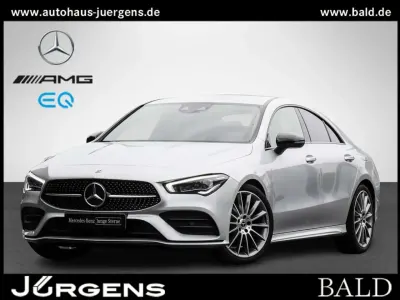 Gebraucht Mercedes CLA200 AMG 163 PS (119 kW) 2023 Iridiumsilber metallic Coupé