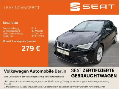 Gebraucht Seat Ibiza FR 150 PS (110 kW) 2025 Mitternachtsschwarz Kleinwagen