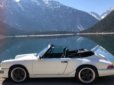 Gebraucht Porsche 964 250 PS (183 kW) 1990 Weiß Cabrio