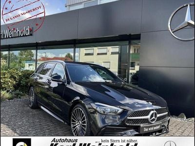 Gebraucht Mercedes C180 AMG 170 PS (125 kW) 2024 Schwarz Limousine
