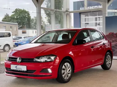 Usata VW Polo 80 CV (58 kW) 2021 Rosso Utilitaria