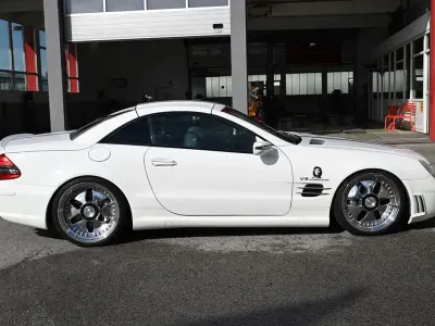 Gebraucht Mercedes SL55 AMG AMG 500 PS (367 kW) 2006 Weiß Cabrio