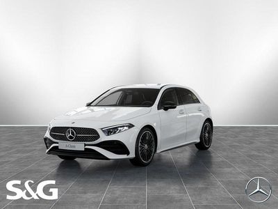 Gebraucht Mercedes A180 AMG 136 PS (100 kW) 2026 Unilack polarweiß Limousine