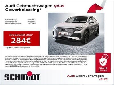 Gebraucht Audi Q4 Sportback e-tron Ambiente 150 kW (204 PS) 2025 Florettsilber metallic SUV