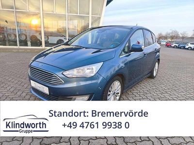Blau Gebraucht 2019 Ford C-MAX Titanium Van / Kleinbus | 11.450 € (Etwas zu teuer)